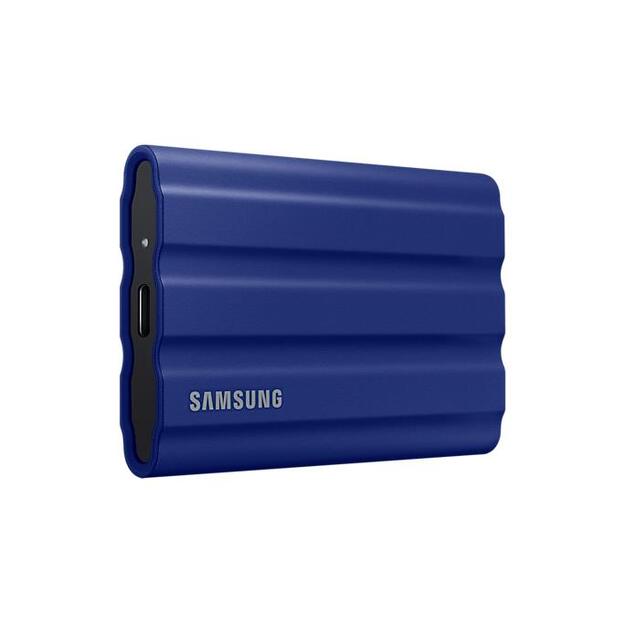 Išorinis kietasis diskas HDD Išorinis SSD|SAMSUNG|T7|2TB|USB 3.2|Write speed 1000 MBytes/sec|Read speed 1050 MBytes/sec|MU-PE2T0R/EU