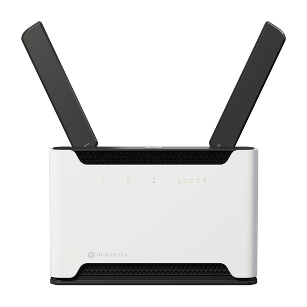Maršrutizatorius |MIKROTIK|Wi-Fi 6|IEEE 802.11a/b/g|IEEE 802.11n|IEEE 802.11ac|IEEE 802.11ax|USB 2.0|4x10/100/1000M|1x2.5GbE|S53UG+5HAXD2HAXD-TC&EG18