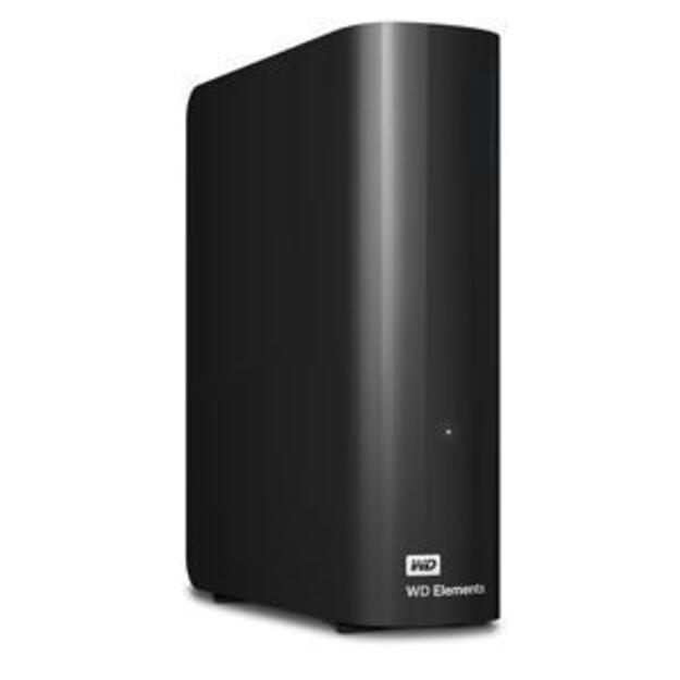 Išorinis kietasis diskas HDD |WESTERN DIGITAL|Elements Desktop|8TB|USB 3.0|Black|WDBWLG0080HBK-EESN