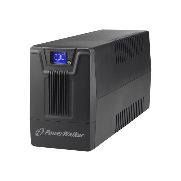 Nepertraukiamo maitinimo šaltinis UPS POWERWALKER Line-Interactive 800VA SCL 2x PL 230V RJ11/45 In/Out USB