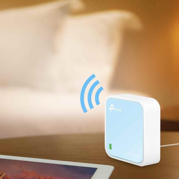 Maršrutizatorius TP-LINK 300Mbps  USB 2.0 1x10 100M TL-WR802N
