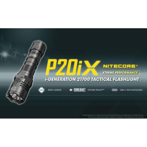 Žibintuvėlis PRECISE SERIES/4000 LUMENS P20IX NITECORE