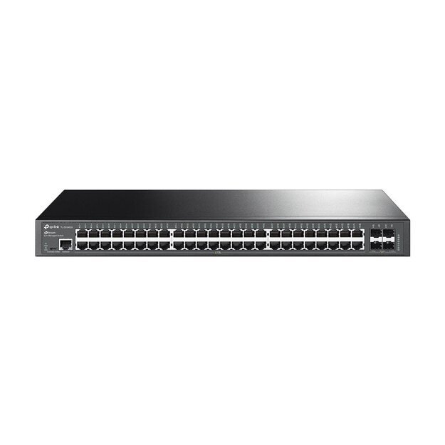 Komutatorius TP-LINK Type L2+ Rack 48x10Base-T  100Base-TX  1000Base-T 4xSFP+ 1xConsole 1 2