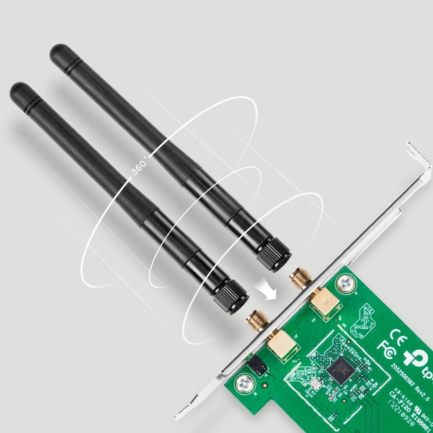 Tinklo plokštė 300MBPS PCIE TL-WN881ND TP-LINK