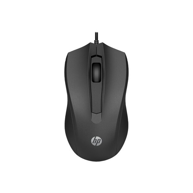 Kompiuterinė pelė laidinė HP Wired Mouse 100 10