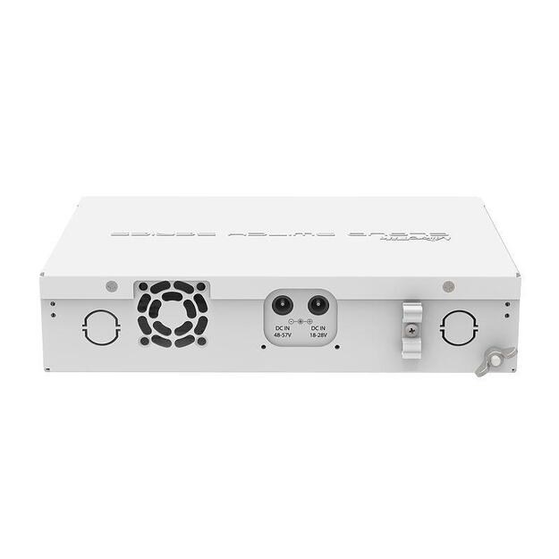 Komutatorius Switch|MIKROTIK|8x10Base-T / 100Base-TX / 1000Base-T|4xSFP|1xConsole|CRS112-8P-4S-IN