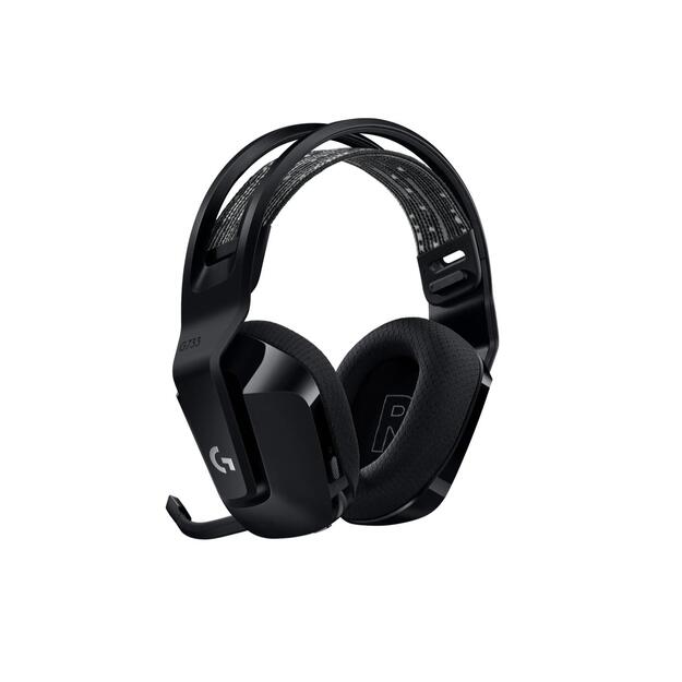 Ausinės GAMING G733 RGB WRL/BLACK 981-000864 LOGITECH