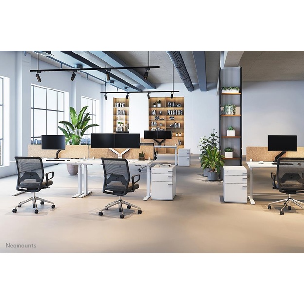 MONITOR ACC DESK MOUNT/10-32  NM-D750DWHITE NEOMOUNTS