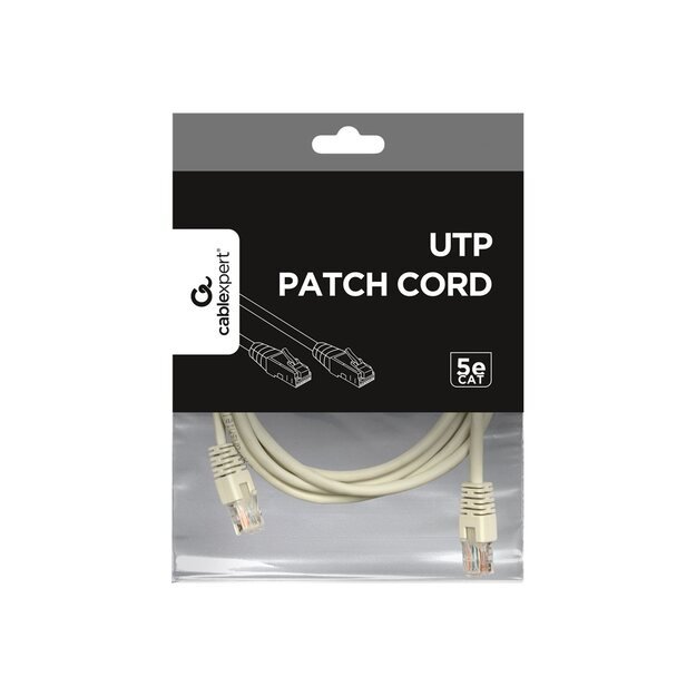 Patch kabelis CAT5E UTP 2M/PP12-2M GEMBIRD