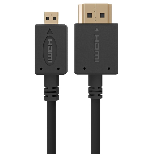 CABLE HDMI-MICRO HDMI 4.5M/V.2.0 BLK CC-HDMID-15 GEMBIRD