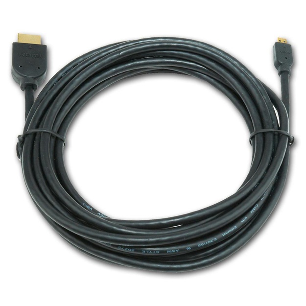 CABLE HDMI-MICRO HDMI 4.5M/V.2.0 BLK CC-HDMID-15 GEMBIRD