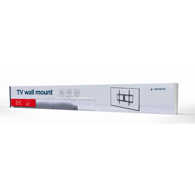 TV SET ACC WALL MOUNT 37-80 /WM-80F-01 GEMBIRD