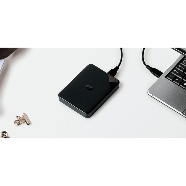 External HDD|WESTERN DIGITAL|Elements Portable SE|5TB|USB 3.0|Colour Black|WDBJRT0050BBK-WESN