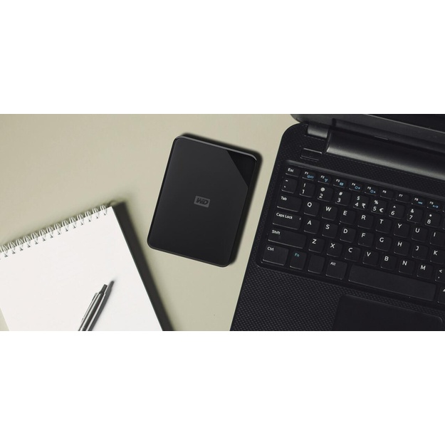 External HDD|WESTERN DIGITAL|Elements Portable SE|5TB|USB 3.0|Colour Black|WDBJRT0050BBK-WESN