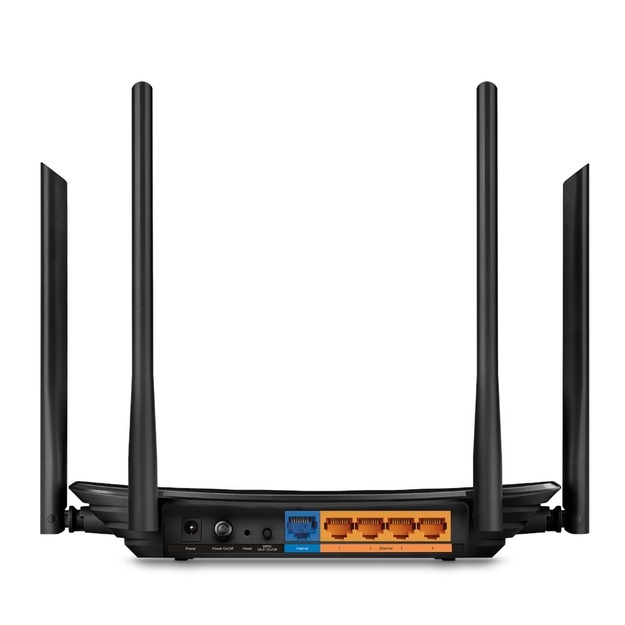 Maršrutizatorius TP-LINK 1200Mbps 4x10/100/1000M LAN \ WAN ports 1 antennas 5 ARCHERA6