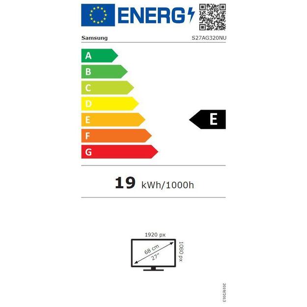 SAMSUNG LS27AG320NUXEN 27inch VA FHD 165Hz 1ms HDMI DP