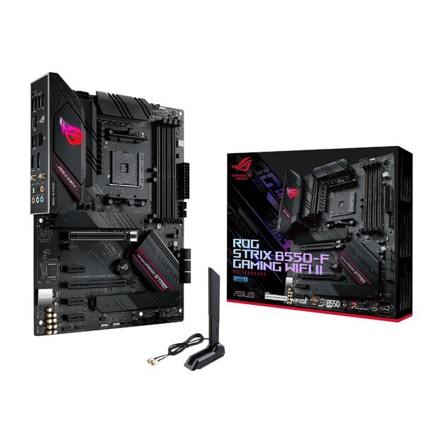 ASUS ROG STRIX B550-F GAMING WIFI II AM4 Socket 4x4DDR 1xHDMI 1xDP 2xM.2