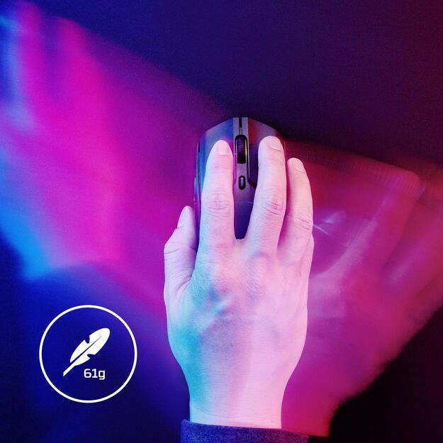 MOUSE USB OPTICAL WRL/PULSEFIRE HASTE 2 BLACK HYPERX 17