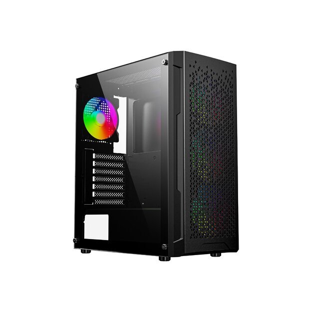 GEMBIRD Gaming ARGB computer case Fornax 400X black 30