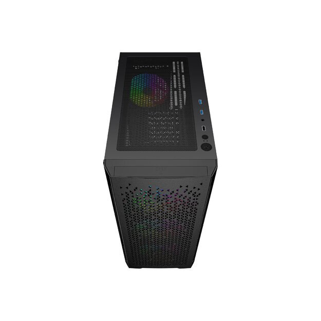 GEMBIRD Gaming ARGB computer case Fornax 400X black 33