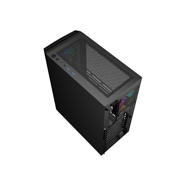 GEMBIRD Gaming ARGB computer case Fornax 400X black 36