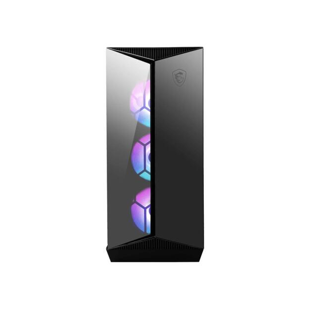 Case|MSI|MPG GUNGNIR 110R|MidiTower|Case product features Transparent panel|Not included|ATX|MicroATX|MiniITX|Colour Black|MPGGUNGNIR110R