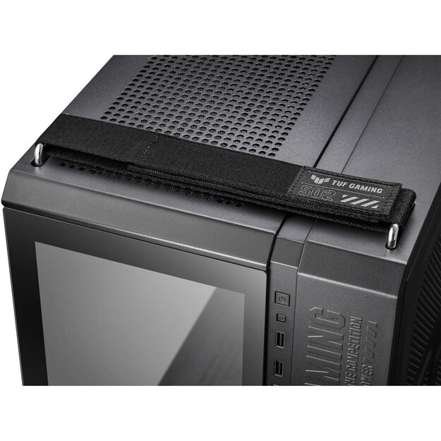 Case|ASUS|GT502 PLUS/BLK/TG / TUF GAMING|MidiTower|Not included|ATX|MicroATX|MiniITX|Colour Black|GT502PLUS/BLK/TG/TUFGAM 13