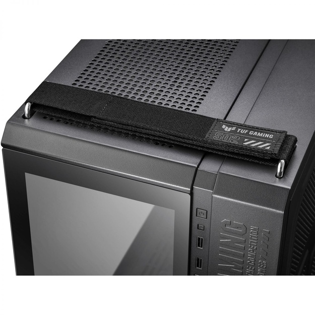 Case|ASUS|GT502 PLUS/BLK/TG / TUF GAMING|MidiTower|Not included|ATX|MicroATX|MiniITX|Colour Black|GT502PLUS/BLK/TG/TUFGAM