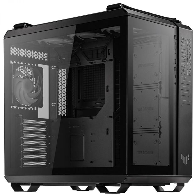 Case|ASUS|GT502 PLUS/BLK/TG / TUF GAMING|MidiTower|Not included|ATX|MicroATX|MiniITX|Colour Black|GT502PLUS/BLK/TG/TUFGAM 12
