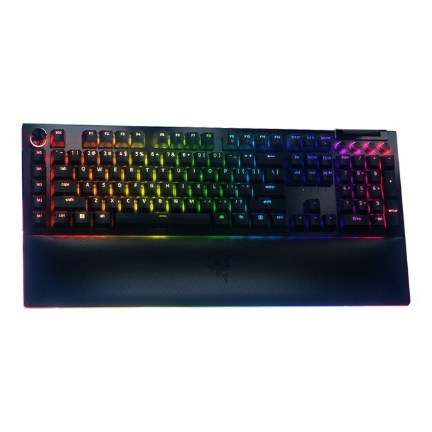 RAZER BlackWidow V4 Pro Keyboard Yellow Switch - US Layout