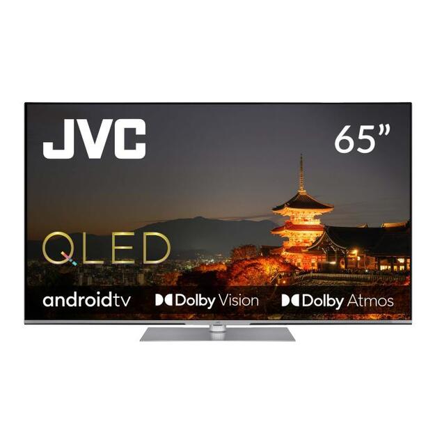 TV Set|JVC|65 |4K/Smart|QLED|3840x2160|Android TV|LT-65VAQ830P