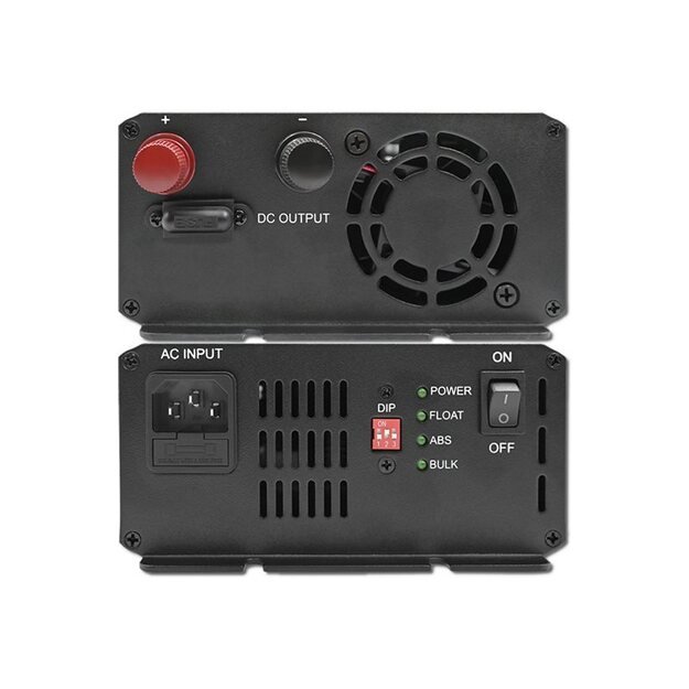 QOLTEC 51955 Smart Monolith charger for LiFePO4 AGM GEL SLA batteries / 30A / 12V
