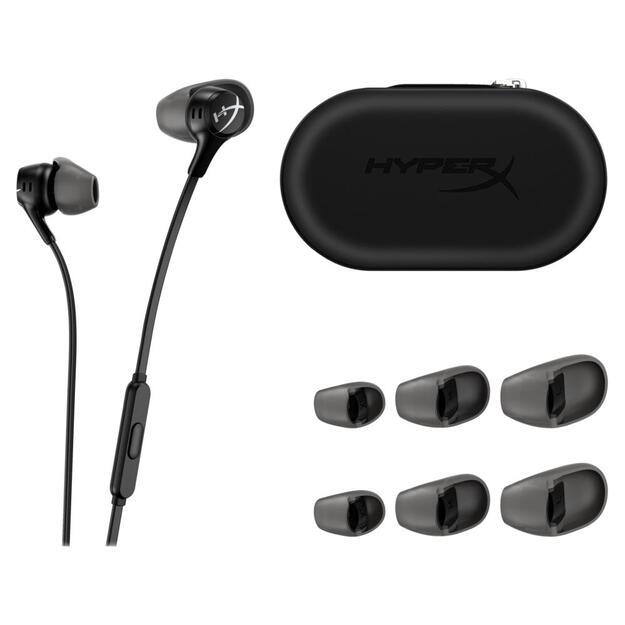 HEADSET HYPERX CLOUD EARBUDS/II BLK 70N24AA HYPERX