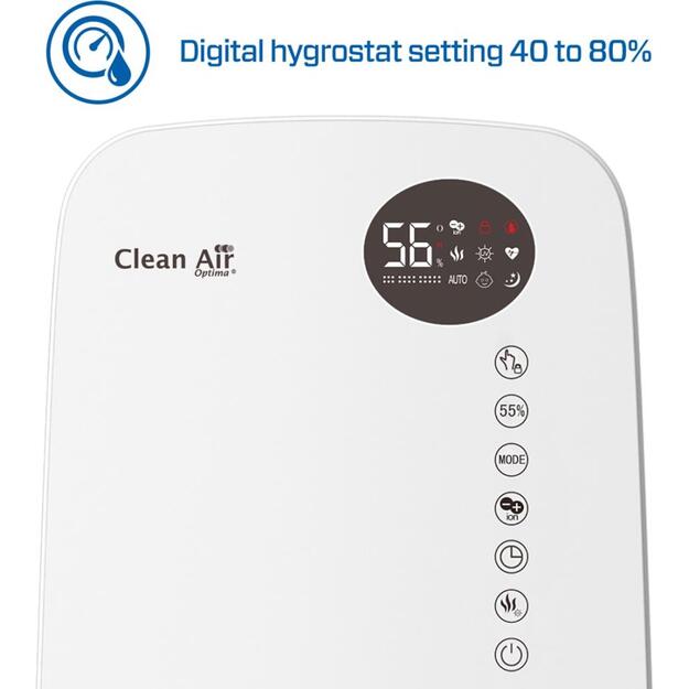 HUMIDIFIER WITH IONIZER/CA-607WSMART CLEAN AIR OPTIMA 6