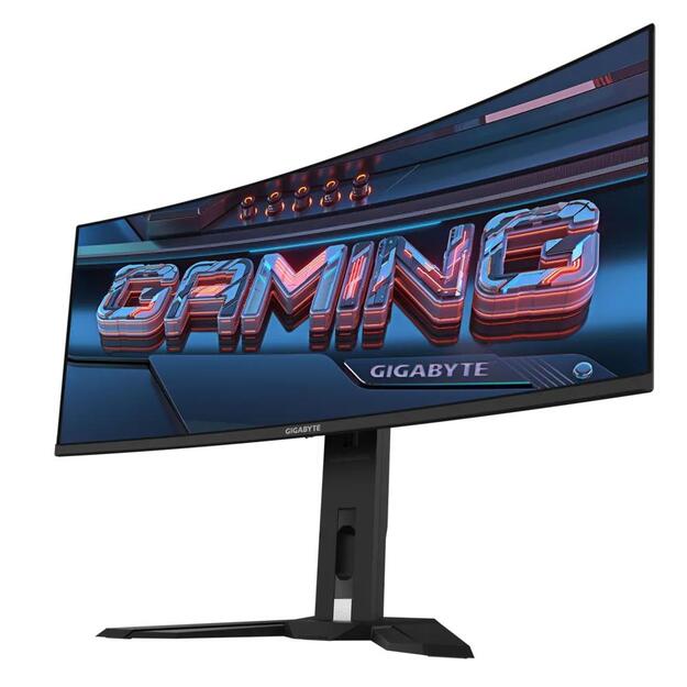 LCD Monitor|GIGABYTE|MO34WQC2 EK|34 |Gaming/Curved/21 : 9|Panel OLED|3440x1440|21:9|0.03 ms|Speakers|MO34WQC2EK