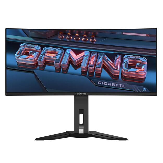 LCD Monitor|GIGABYTE|MO34WQC2 EK|34 |Gaming/Curved/21 : 9|Panel OLED|3440x1440|21:9|0.03 ms|Speakers|MO34WQC2EK