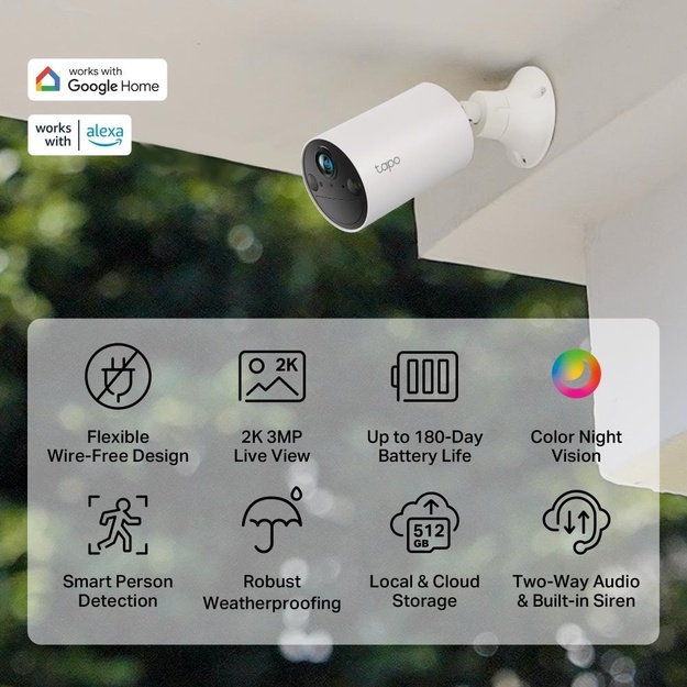 WRL CAMERA 2K 3MP/TAPO C410 TP-LINK