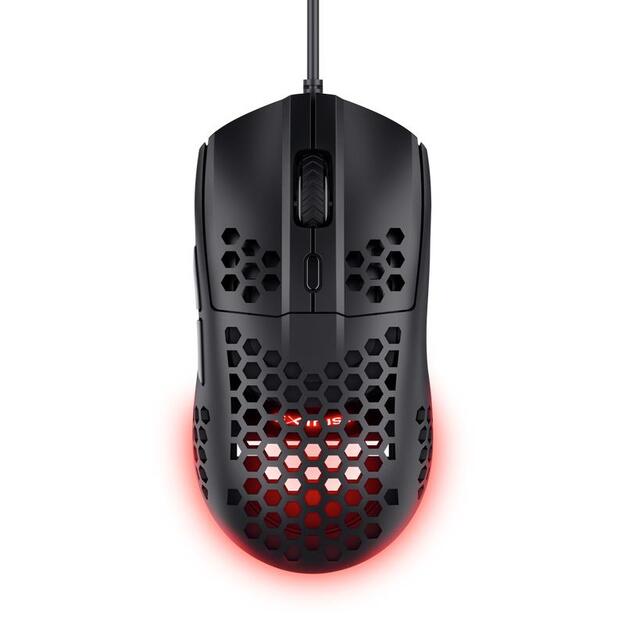 MOUSE USB OPTICAL GXT928 HELOX/LIGHTWEIGHT BLK 25306 TRUST 5