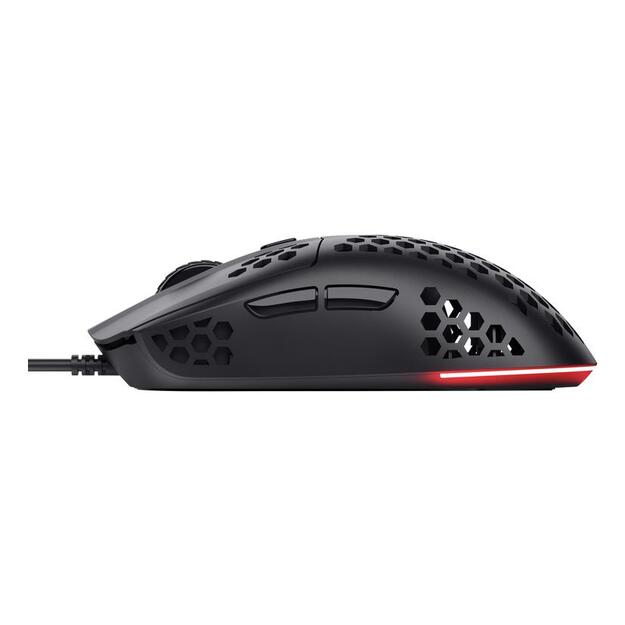 MOUSE USB OPTICAL GXT928 HELOX/LIGHTWEIGHT BLK 25306 TRUST 6