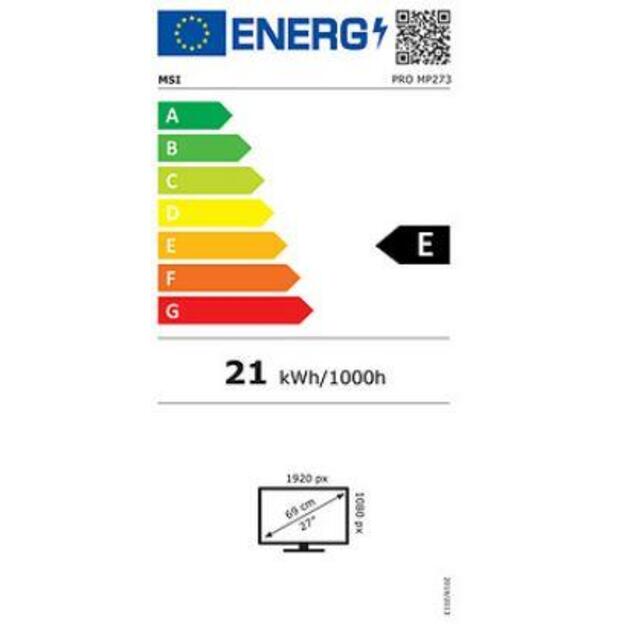 LCD Monitor|MSI|PRO MP273A|27 |Business|Panel IPS|1920x1080|16:9|100Hz|Matte|4 ms|Speakers|Tilt|Colour Black|PROMP273A