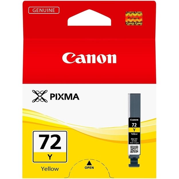 INK CARTRIDGE YELLOW PGI-72Y/6406B001 CANON