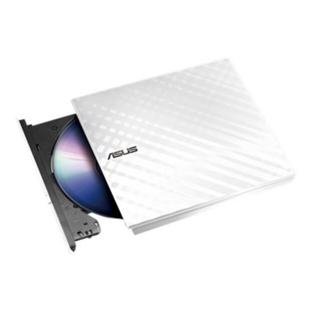 ASUS SDRW-08D2S-U LITE/WHITE/ASUS DRW- External Slim - USB Cyberlink Power2Go8 (Burn)