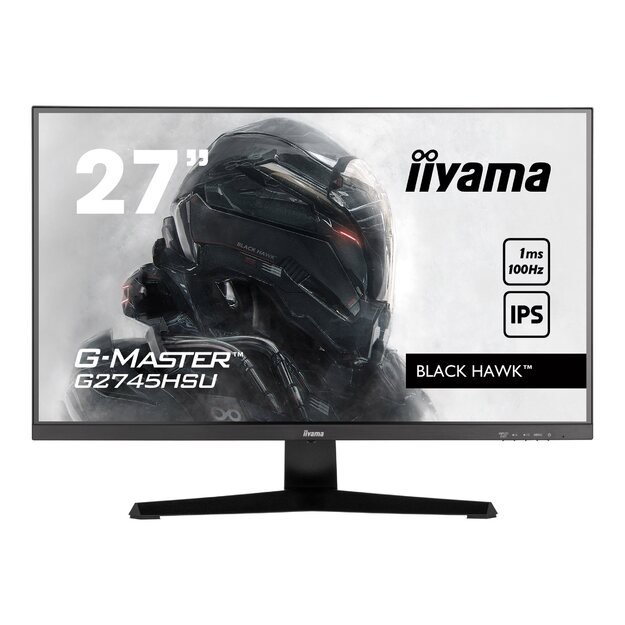 LCD Monitor|IIYAMA|27 |Gaming|Panel IPS|1920x1080|16:9|100Hz|Matte|1 ms|Speakers|Tilt|Colour Black|G2745HSU-B1