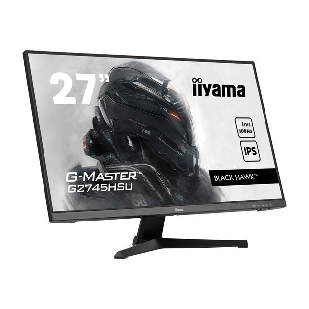 LCD Monitor|IIYAMA|27 |Gaming|Panel IPS|1920x1080|16:9|100Hz|Matte|1 ms|Speakers|Tilt|Colour Black|G2745HSU-B1