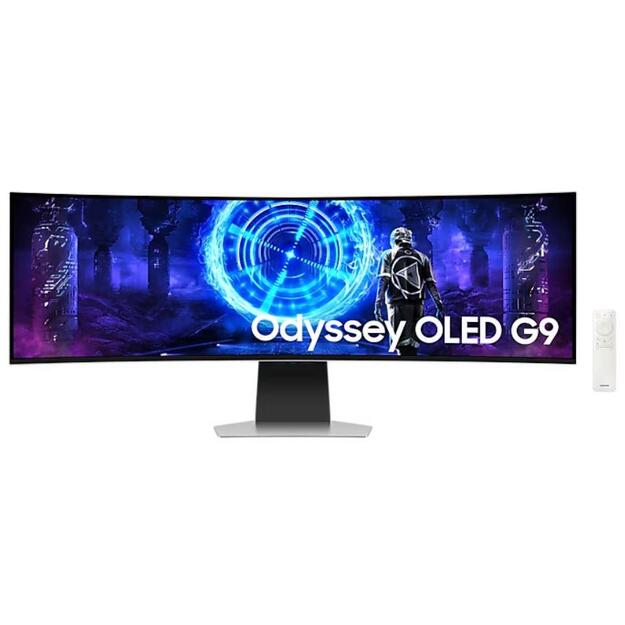 Monitor|SAMSUNG|49 |Gaming/Curved|5120x1440|32:9|0.03 ms|Speakers|Height adjustable|Tilt|Colour Silver|LS49DG950SUXEN