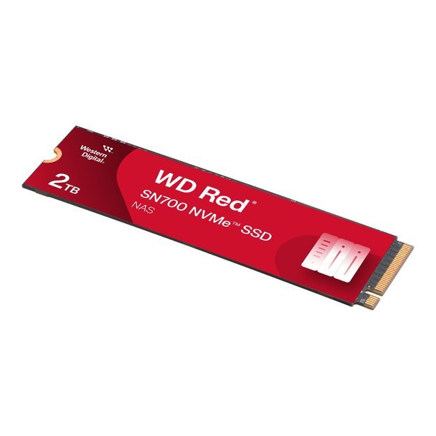 SSD|WESTERN DIGITAL|Red SN700|2TB|M.2|PCIE|NVMe|Write speed 2900 MBytes/sec|Read speed 3400 MBytes/sec|WDS200T1R0C