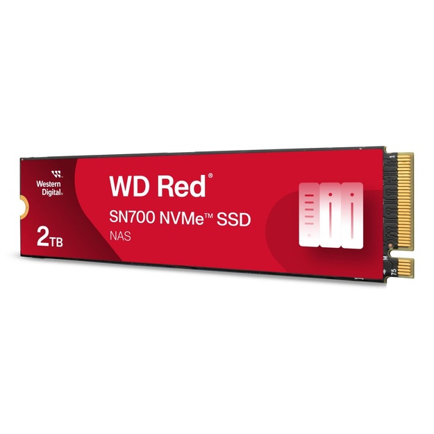SSD|WESTERN DIGITAL|Red SN700|2TB|M.2|PCIE|NVMe|Write speed 2900 MBytes/sec|Read speed 3400 MBytes/sec|WDS200T1R0C