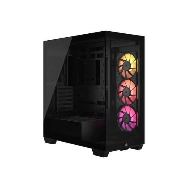 CORSAIR iCUE LINK 3500X RGB Tempered Glass Mid-Tower PC Case Black