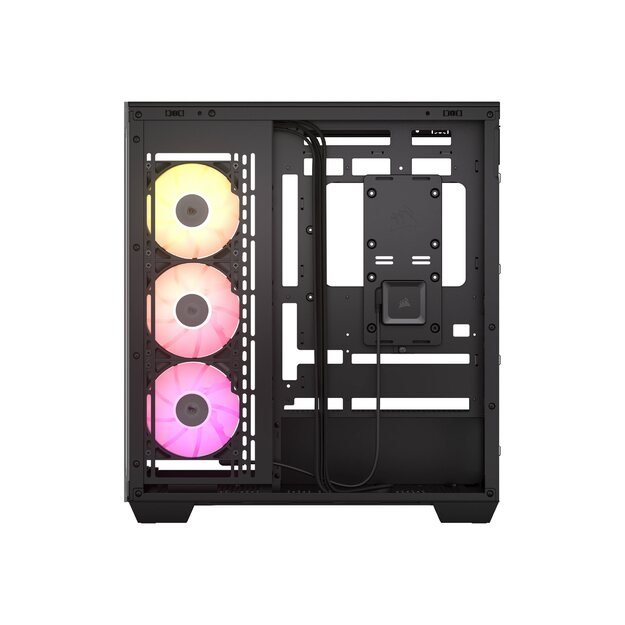 CORSAIR iCUE LINK 3500X RGB Tempered Glass Mid-Tower PC Case Black