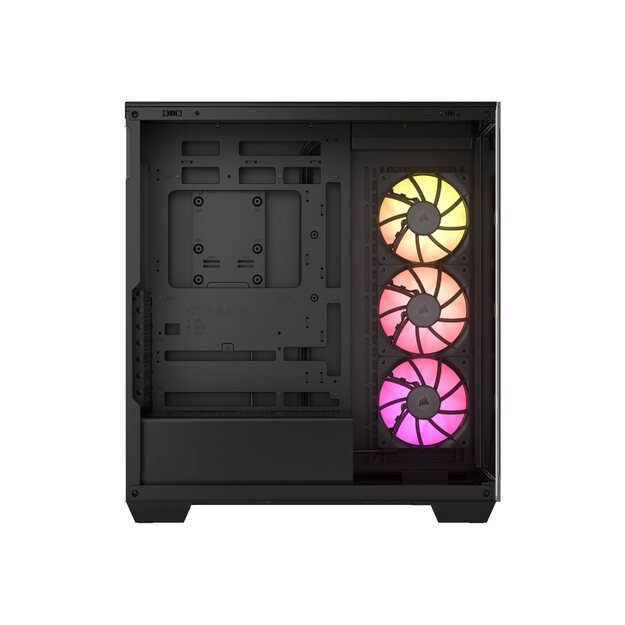 CORSAIR iCUE LINK 3500X RGB Tempered Glass Mid-Tower PC Case Black